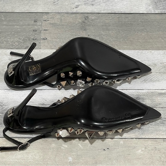 DOLCE&GABBANA Studded Slingback Pump in black - Sz - 6 .US/36 .EU - Picture 10 of 12